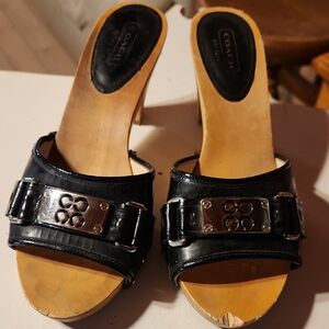 Coach Black Women's Heeled Sandals